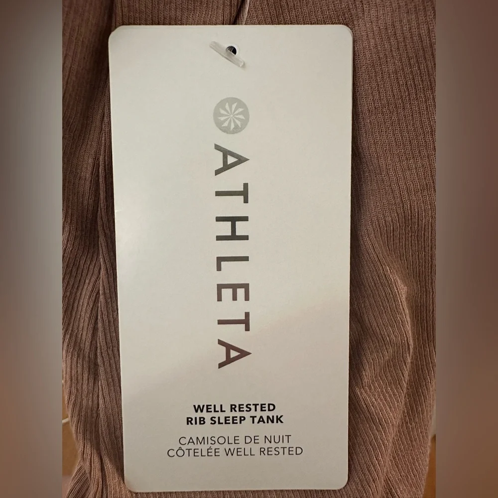 Athleta Well Rested Rib Sleep Tank M - Picture 4 of 5